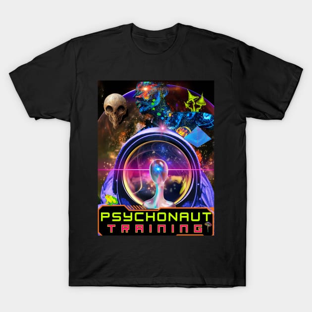 Psychonaut Training Manual T-Shirt by DvsPrime8